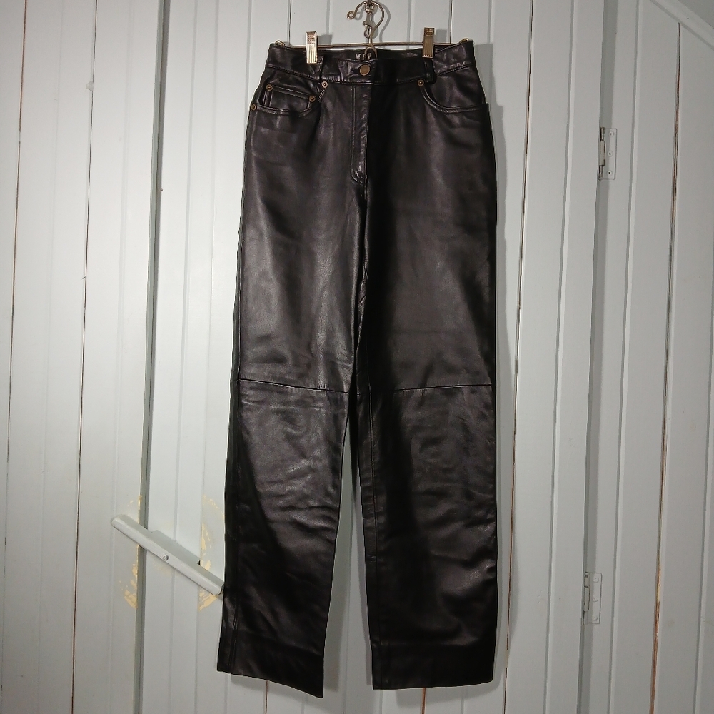 Mix It Black Straight Leg Pants